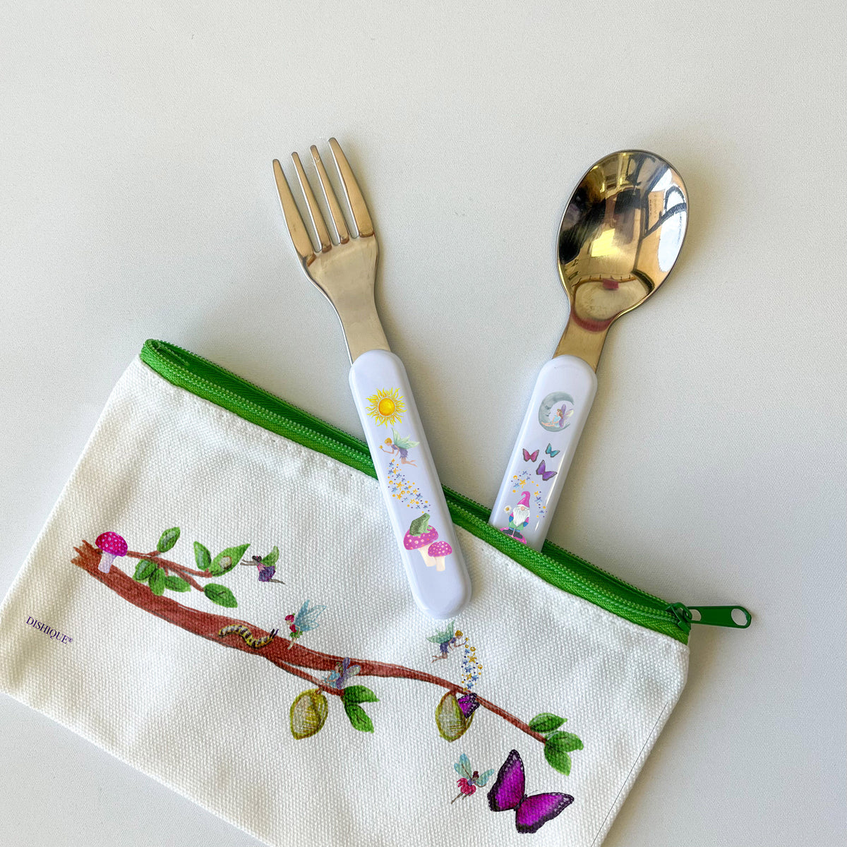 Baking Theme - Kids Cutlery Fork and Spoon Set – Dishique Kids